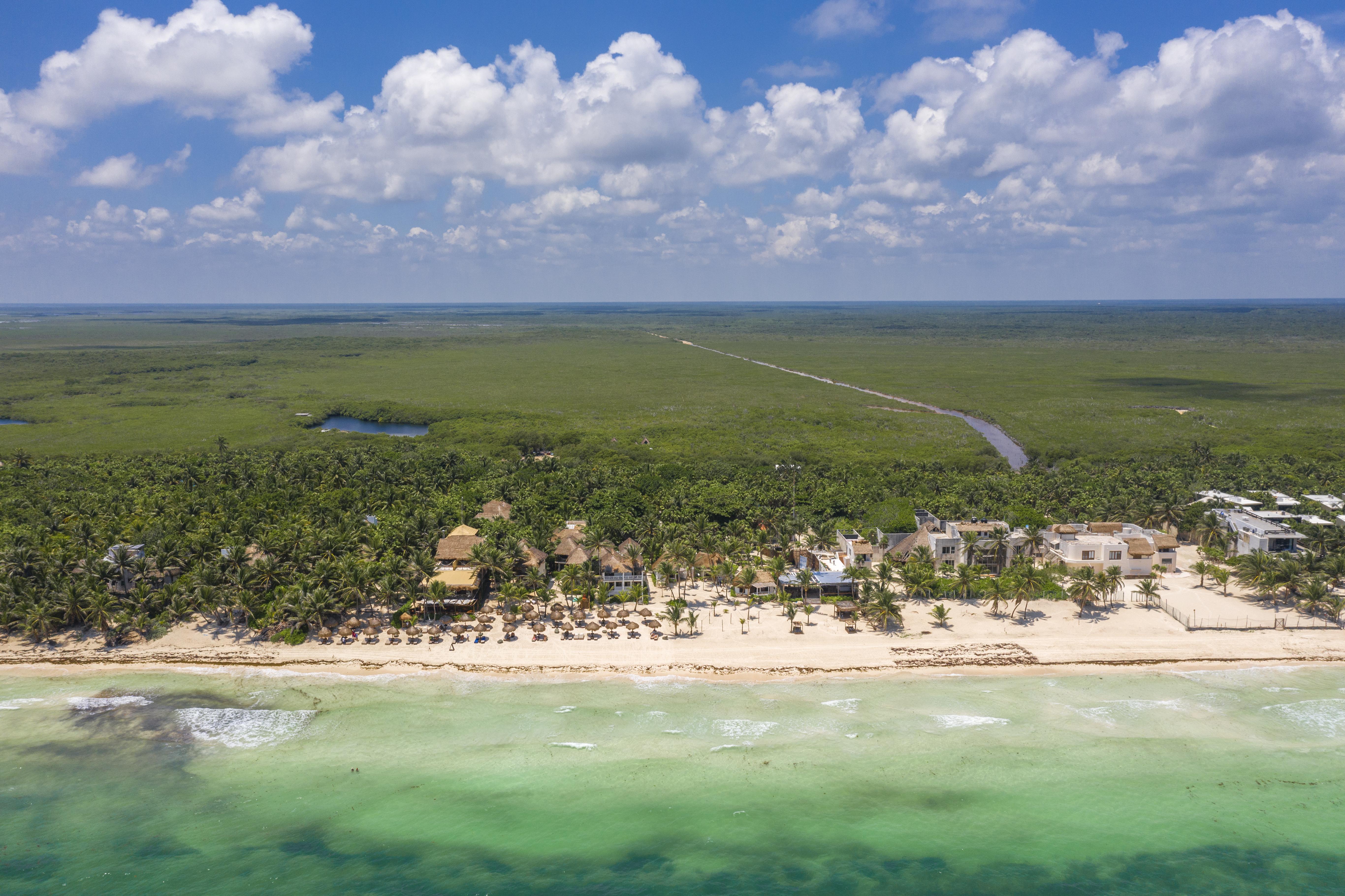 Los Amigos Beach Hotel Boutique Tulum Exteriör bild
