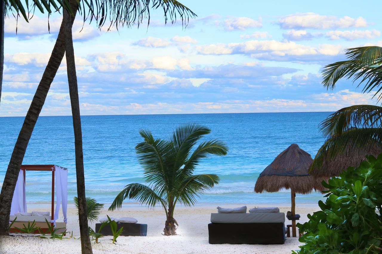 Los Amigos Beach Hotel Boutique Tulum Exteriör bild